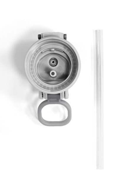 Coral High 500 ML Çelik Termos için Gri Yedek Kapak ve Pipet Kiti 1907-K - 10