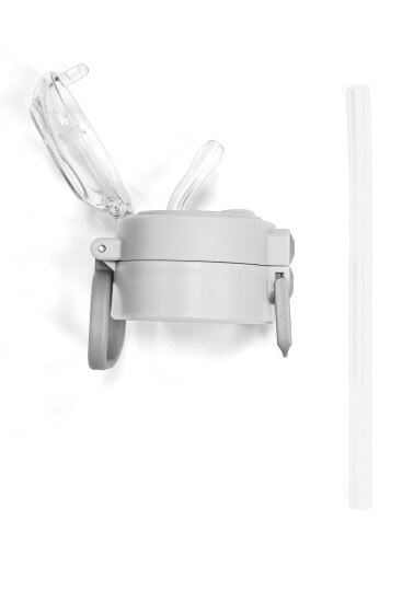 Coral High 500 ML Çelik Termos için Gri Yedek Kapak ve Pipet Kiti 1907-K - 7