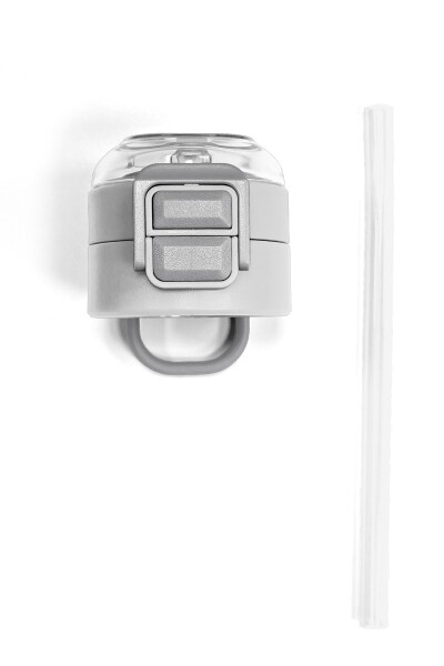 Coral High 500 ML Çelik Termos için Gri Yedek Kapak ve Pipet Kiti 1907-K - 2