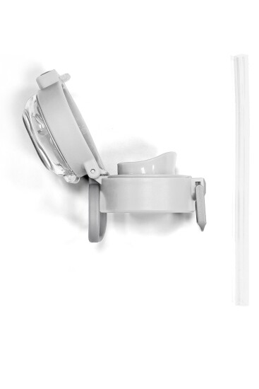 Coral High 500 ML Çelik Termos için Gri Yedek Kapak ve Pipet Kiti 1907-K - 8