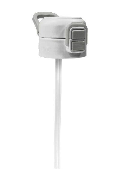 Coral High 500 ML Çelik Termos Mat Kapak için Gri Yedek Kapak ve Pipet Kiti 1907-K - 2