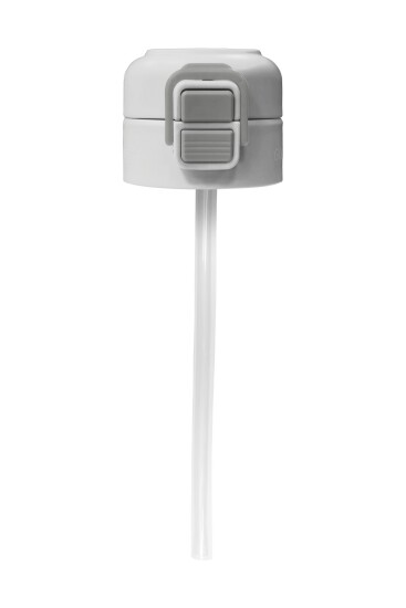 Coral High 500 ML Çelik Termos Mat Kapak için Gri Yedek Kapak ve Pipet Kiti 1907-K - 5