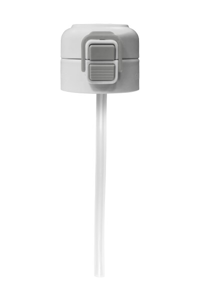 Coral High 500 ML Çelik Termos Mat Kapak için Gri Yedek Kapak ve Pipet Kiti 1907-K - 5