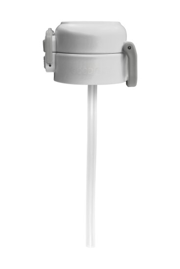 Coral High 500 ML Çelik Termos Mat Kapak için Gri Yedek Kapak ve Pipet Kiti 1907-K - 7