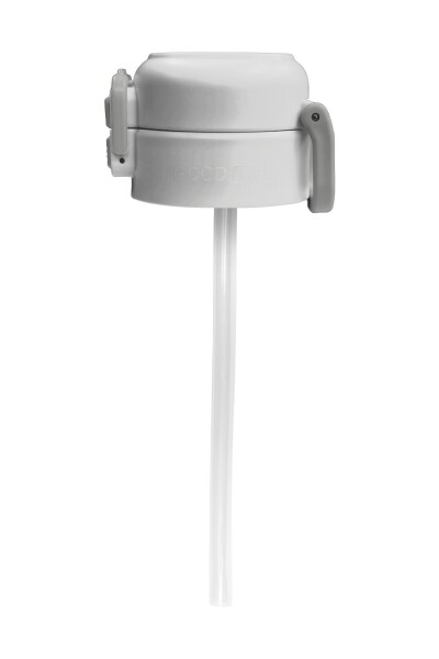 Coral High 500 ML Çelik Termos Mat Kapak için Gri Yedek Kapak ve Pipet Kiti 1907-K - 7