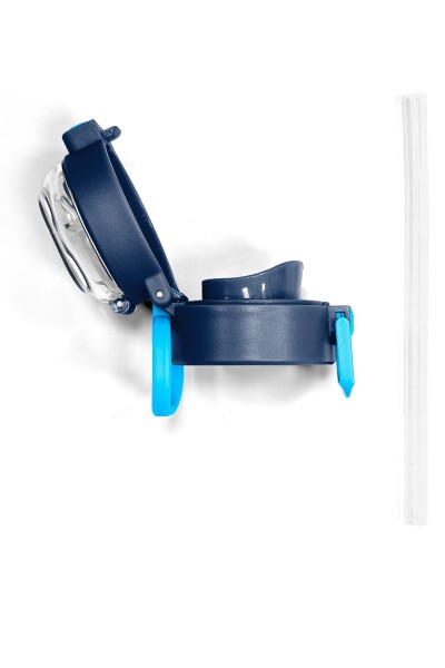 Coral High 500 ML Çelik Termos için Lacivert Mavi Yedek Kapak ve Pipet Kiti 1906-K - 8