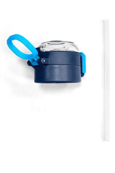 Coral High 500 ML Çelik Termos için Lacivert Mavi Yedek Kapak ve Pipet Kiti 1906-K - 6