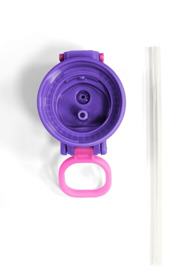 Coral High 500 ML Çelik Termos için Milka Pembe Yedek Kapak ve Pipet Kiti 1901-K - 10