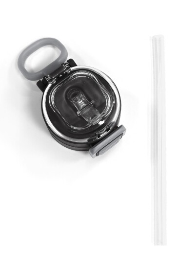 Coral High 500 ML Çelik Termos için Siyah Gri Yedek Kapak ve Pipet Kiti 1905-K - 4