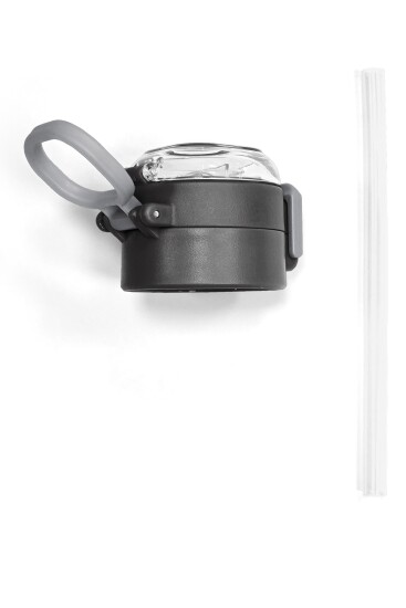 Coral High 500 ML Çelik Termos için Siyah Gri Yedek Kapak ve Pipet Kiti 1905-K - 6