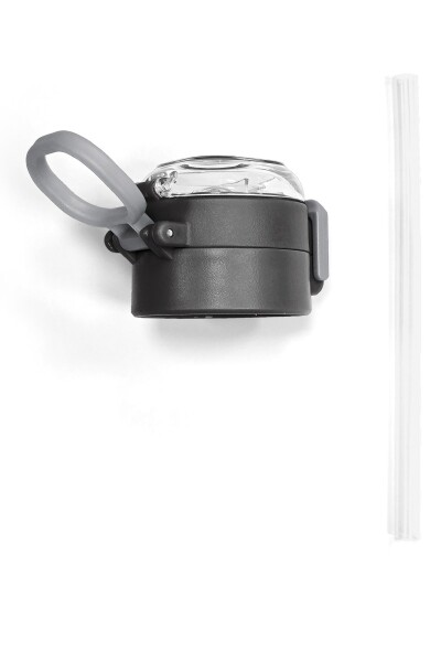 Coral High 500 ML Çelik Termos için Siyah Gri Yedek Kapak ve Pipet Kiti 1905-K - 6