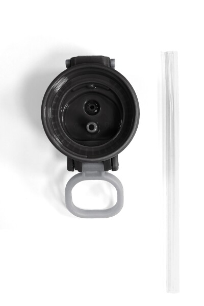 Coral High 500 ML Çelik Termos için Siyah Gri Yedek Kapak ve Pipet Kiti 1905-K - 10