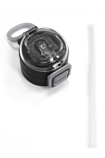 Coral High 500 ML Çelik Termos için Siyah Gri Yedek Kapak ve Pipet Kiti 1905-K - 5