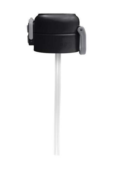 Coral High 500 ML Çelik Termos Mat Kapak için Siyah Gri Yedek Kapak ve Pipet Kiti 1905-K - 7