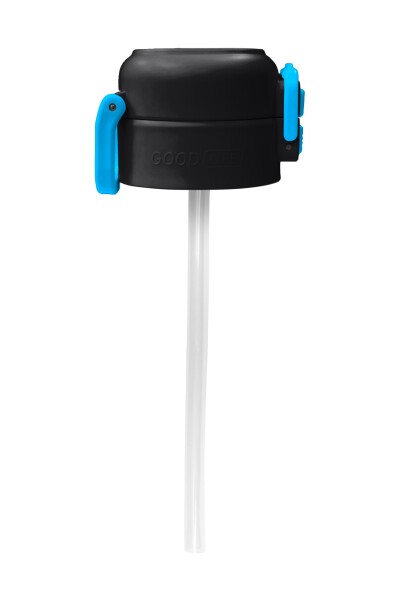 Coral High 500 ML Çelik Termos Mat Kapak için Siyah Mavi Yedek Kapak ve Pipet Kiti 1904-K - 6