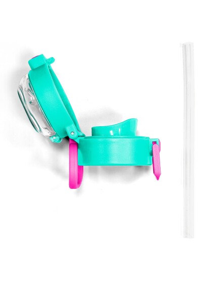 Coral High 500 ML Çelik Termos için Yeşil Pembe Yedek Kapak ve Pipet Kiti 1902-K - 8