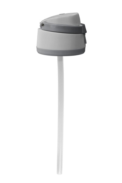 Coral High 800 ML Çelik Termos için Açık Gri Koyu Gri Yedek Kapak ve Pipet Kiti 1919-K - 5