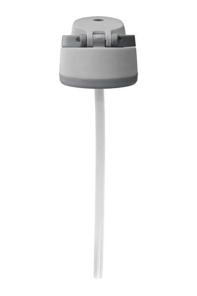 Coral High 800 ML Çelik Termos için Açık Gri Koyu Gri Yedek Kapak ve Pipet Kiti 1919-K - 7