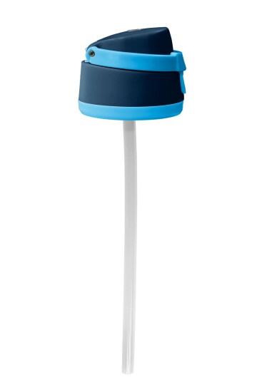 Coral High 800 ML Çelik Termos için Lacivert Mavi Yedek Kapak ve Pipet Kiti 1918-K - 5