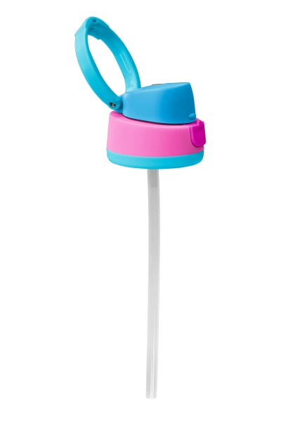 Coral High 800 ML Çelik Termos için Mavi Pembe Yedek Kapak ve Pipet Kiti 1916-K - 3