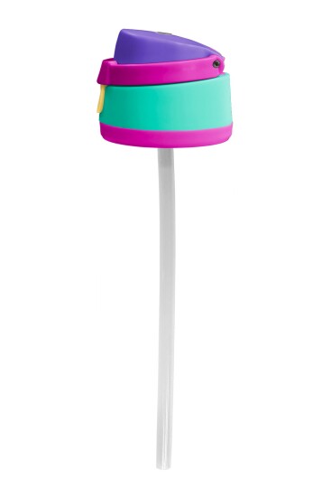Coral High 800 ML Çelik Termos için Mor Pembe Su Yeşili Yedek Kapak ve Pipet Kiti 1915-K - 6