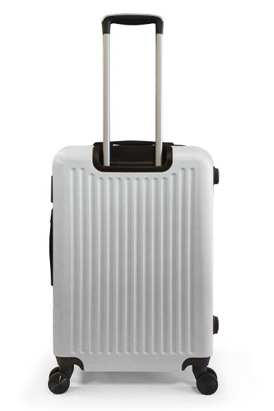 Coral High ABS Gümüş Orta Boy Valiz 16432 - 6