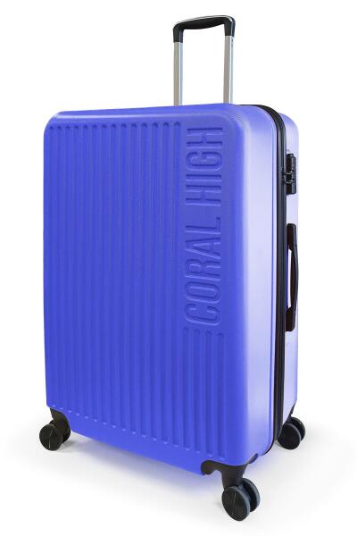 Coral High ABS Lavanta Büyük Boy Valiz 16438 - 2