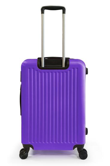 Coral High ABS Mor 3'lü Valiz Seti 16450 - 5