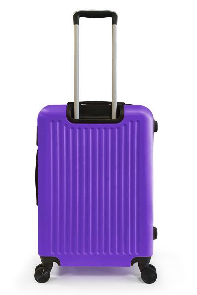 Coral High ABS Mor Küçük Boy Valiz 16451 - 6
