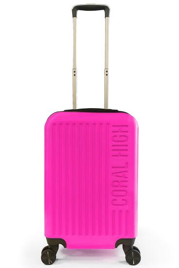Coral High ABS Pembe Küçük Boy Valiz 16416 