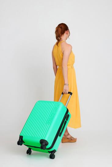 Coral High ABS Su Yeşili Orta Boy Valiz 16422 - 8
