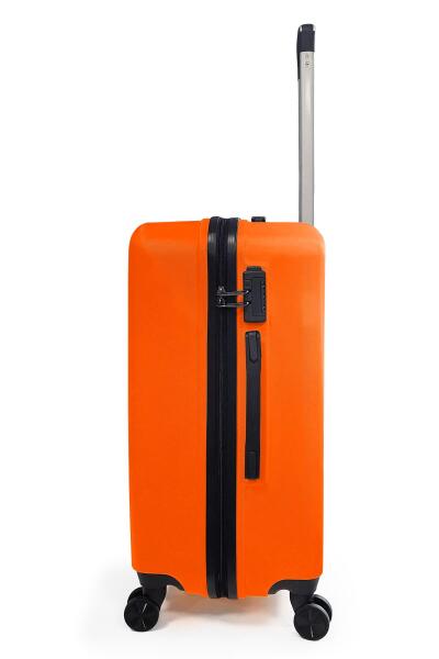 Coral High ABS Turuncu Orta Boy Valiz 16522 - 4