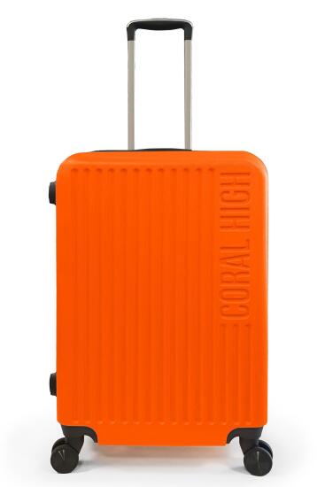 Coral High ABS Turuncu Orta Boy Valiz 16522 - Coral High