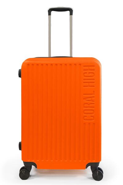 Coral High ABS Turuncu Orta Boy Valiz 16522 - 1