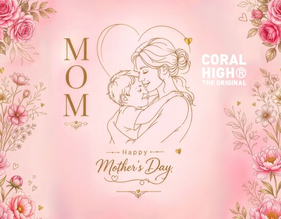 Coral High Anneler Gününe Özel Anne Erkek Çocuk Desenli Pipetli ve Direkt İçim Çelik Termos 900 ml 38764 - 9