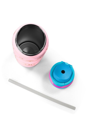 Coral High Ayıcık Desenli Pipetli ve Direkt İçim Çelik Termos 800 ml 38590 - 8