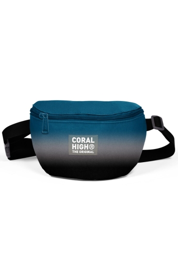 Coral High Nefti Gri Renk Geçişli Bel Çantası 11550 