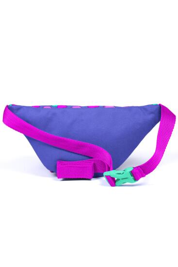 Coral High Kids Lavanta Pembe Kalp Desenli Bel Çantası 22559 - 2