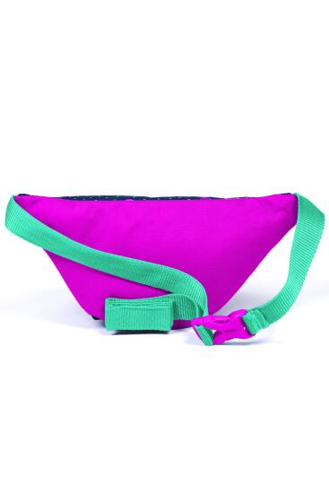 Coral High Kids Lacivert Pembe Unicorn Desenli Bel Çantası 22567 - 2