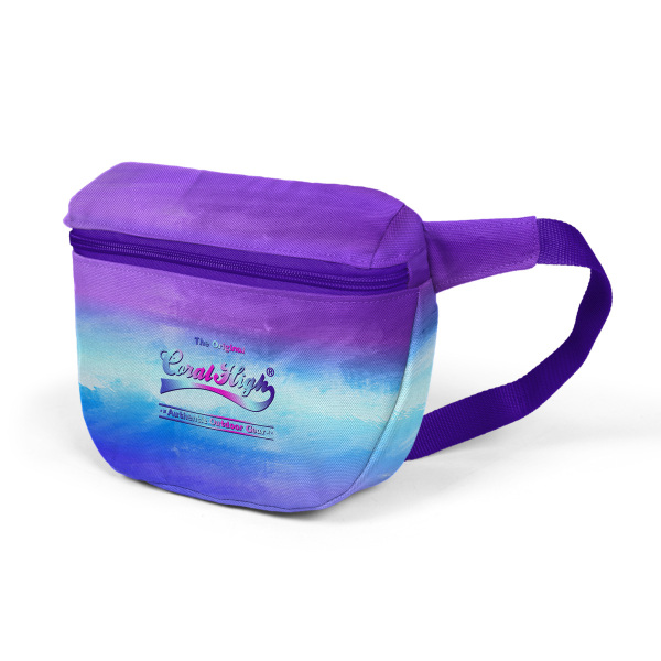 Coral High Mor Mavi Renk Geçişli Bel Çantası 22593 - 2