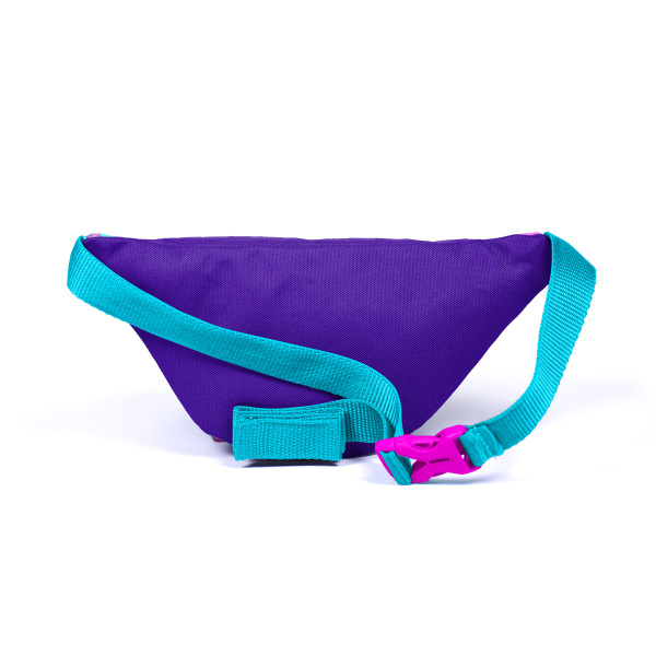 Coral High Kids Mor Açık Pembe Unicorn Desenli Bel Çantası 22627 - 2