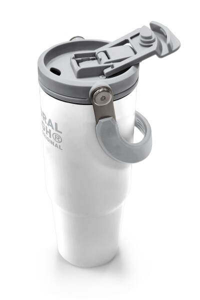 Coral High Beyaz Pipetli ve Direkt İçim Çelik Termos 900 ml 38749 - 3