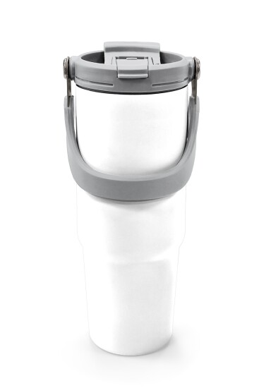 Coral High Beyaz Pipetli ve Direkt İçim Çelik Termos 900 ml 38749 - 7