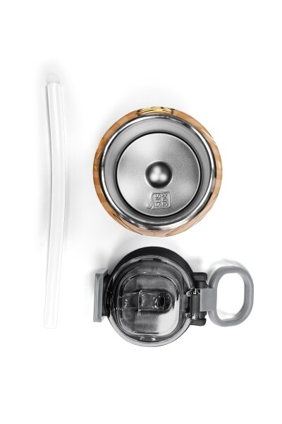 Coral High Kids Kapibara Desenli Pipetli ve Direkt İçim Çelik Termos 500 ml 31790 - 7