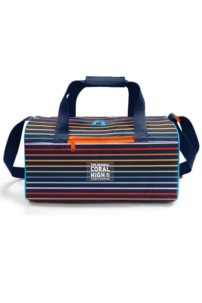 Coral High Çok Renkli Çizgi Desenli Spor Çantası 27548 - 2