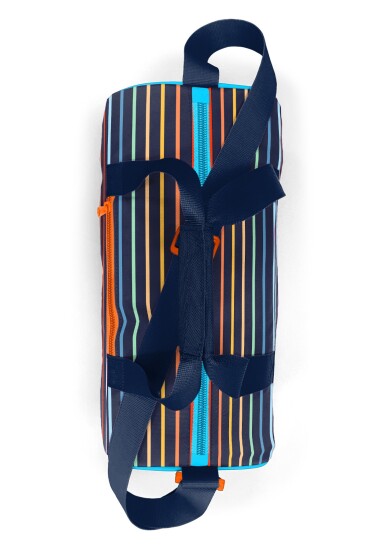 Coral High Çok Renkli Çizgi Desenli Spor Çantası 27548 - 4