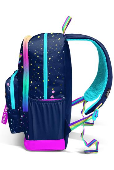 Coral High Çok Renkli Okul Sırt Çantası 23635 - 9