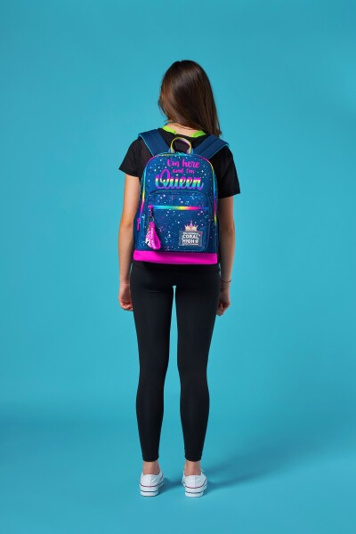 Coral High Çok Renkli Okul Sırt Çantası 23635 - 7