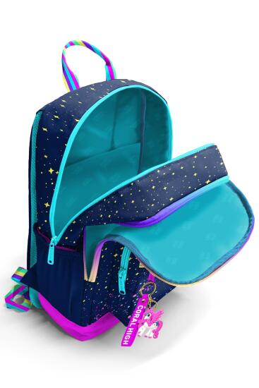 Coral High Çok Renkli Okul Sırt Çantası 23635 - 4