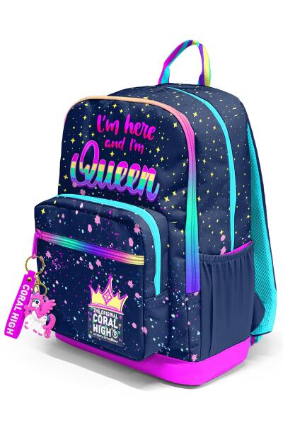 Coral High Çok Renkli Okul Sırt Çantası 23635 - 8